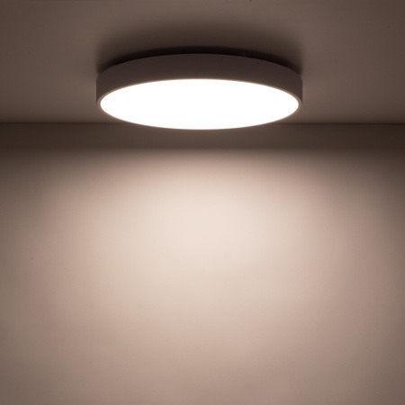 Plafon 40cm VELIS WHITE LED 30W IP54 Tk Lighting 18283