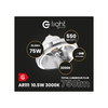 ŻARÓWKA AR111 10,5W GU10 3000K Biały z odbłyśnikiem Ściemnialna Eko-Light AR8618