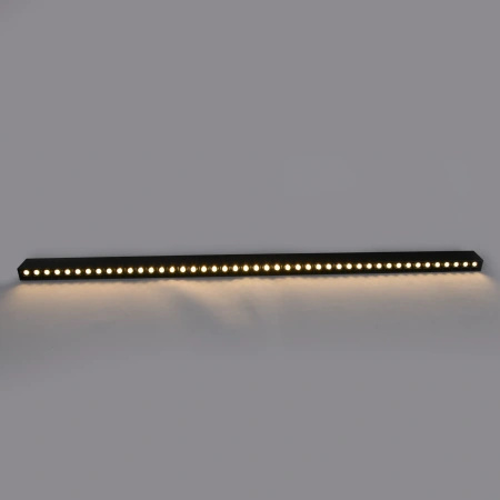 Lampa wisząca liniowa 120cm z punktowymi źródłami światła Sigi I LED czarna PL0126-BK Yaskr
