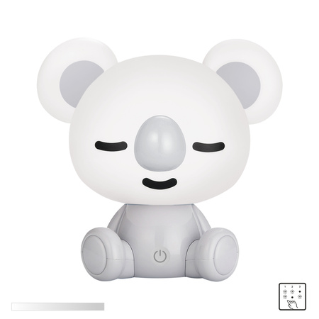 Lampka KOALA LED Zuma Line KDR-611-GR z funkcją ściemniania