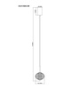 Lampa wisząca GALATEA LED Zuma Line DU31350/6.5W