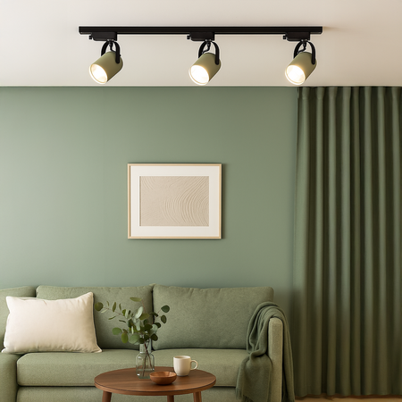 Oprawa Quber Track Szałwia 1xE27 Milagro ML2272