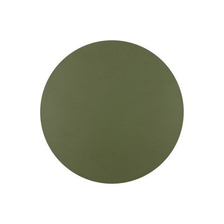 Zielony płaski okragły kinkiet podświetlający ściane o średnicy 30cm LUNA GREEN 3xG9 Tk Lighting 10957