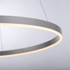  Lampa wisząca aluminiowy okrąg 58cm LED 3000K z funkcją ściemniania SwitchMo RITUS Just LIght 15394-95