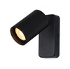 Czarny regulowany kinkiet 1xGU10 Nesto Italux WL-23436-1-BK