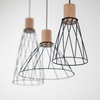 MODESTO WOOD SOSNA LAMPA WISZACA 3 TK Lighting 10158