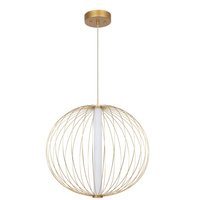 Lampa wisząca Treviso złota LED CCT Light Prestige LP-798/1P L GD