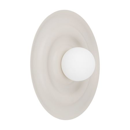 Metalowy płaski okragły kinkiet o średnicy 40cm ozdoba ściany ONDA KASZMIR M 1XG9 Tk Lighting 11409