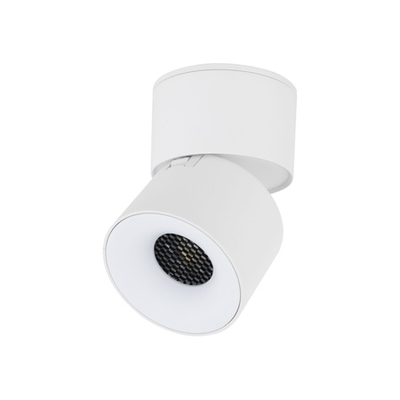 Biała oprawa natynkowa ruchoma tuba wybór barwy światła SPARK WHITE CCT 10W Tk Lighting 18168
