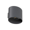 Kinkiet ogrodowy szary światło góra-dół VERTO GRAY IP54 Tk Lighting 18087
