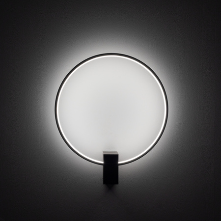 Kinkiet brązowa obręcz LED o średnicy 30cm VEXA BROWN 6W Tk Lighting 18303