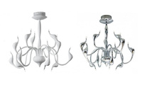 Lampa wisząca SNAKE AZzardo MD 6230-12 AZ0044 AZ0045 - kolor do wyboru