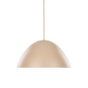 Metalowa lampa wisząca w kolorze beżowym o średnicy 50cm FARO SABIA 1xE27 Tk Lighting 10658