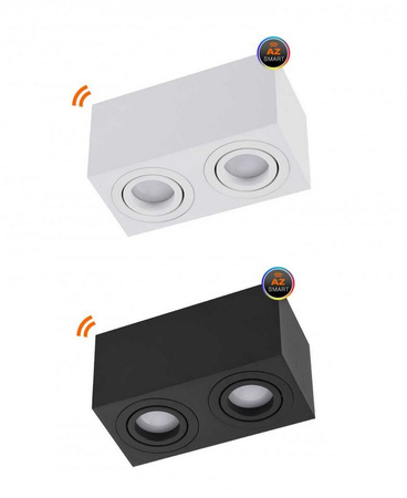 Oprawa BRANT 2 SQUARE SMART WIFI SET IP20 Azzardo AZ3724 AZ3723 kolor do wyboru