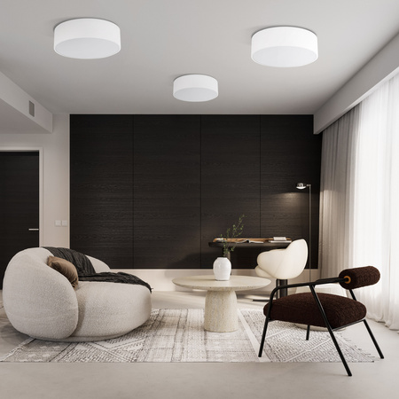 Plafon biały do łazienki 30cm LIVO WHITE IP54 2xE27 Tk Lighting 10983
