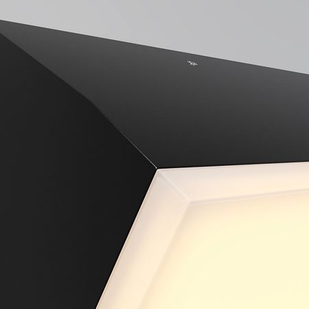 Grafitowy kinkiet LED 3000K Brick O436WL-L20GF3K Maytoni