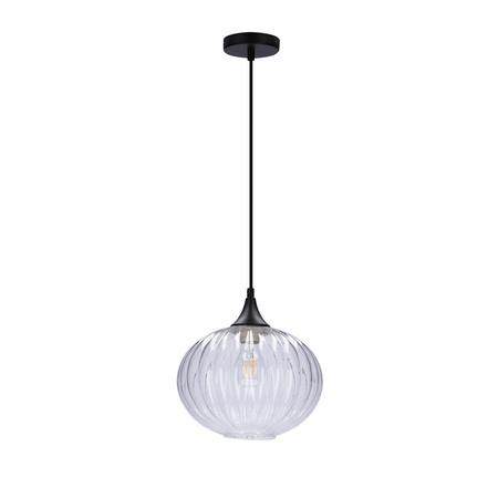 LAMPA WISZĄCA EXETER 240mm 1 CZARNY Candellux 50101276