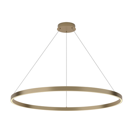 Lampa wisząca RIM LED pojedyncza 100cm mosiądz Maytoni MOD058PL-L54BS3K