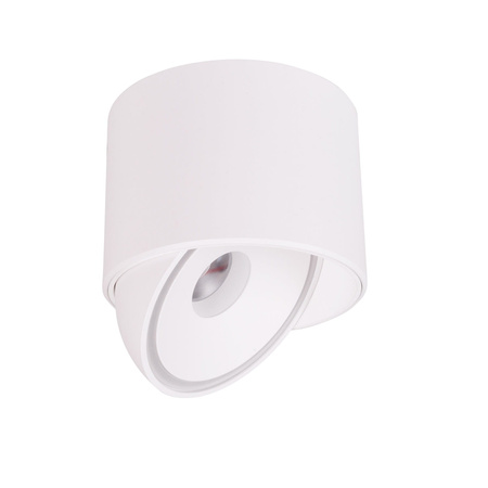 Oprawa sufitowa natynkowa ruchoma LED 3000K VECTOR 10W BIAŁA MAXLIGHT C0265