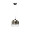 Lampa wisząca szklany dymiony klosz 28cm LED 3000K Spirito MOD286PL-L18B3K Maytoni