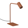Lampka biurkowa metalowa w kolorze terakota 1xGU10 R50 MONO Nowodvorski 12623