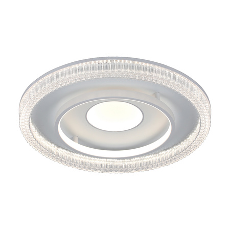 Okrągły plafon LED Larpen Italux PLF-53695-WH