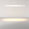 Biała lampa wisząca liniowa ze zmienną barwą światła Euphoria P109PL-36W2.7-6K-W Maytoni