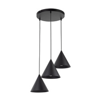 CONO BLACK LAMPA WISZĄCA 3 KOŁO S
TK Lighting 10067