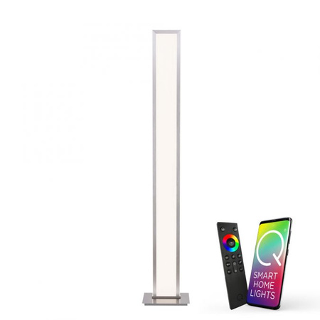 Lampa podłogowa Q-ROSA LED Paul Neuhaus 694-55 sterowana pilotem funkcja smart