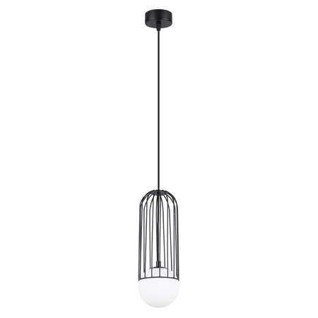 Lampa wisząca BRINA 1 czarna Sollux SL.1332