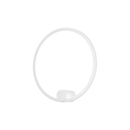 Kinkiet biała obręcz 40cm do łazienki lub salonu Ringa S LED WL0116-S-WH Yaskr