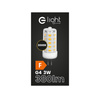 Żarówka LED 3W G4 12V 3000K Ceramiczna + PC Eko-Light EKZA1734