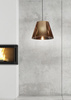 PLATINO 1 LAMPA WISZĄCA 35 CM 1X60W E27 MIEDZIANY Candellux 31-38302