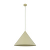Lampa wisząca duży stożek o średnicy 50cm w kolorze pistacjowym CONO XL PISTACIO 1xE27 Tk Lighting 11420