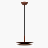 Lampa wisząca dysk w kolorze auburn LED 3000K DISC PENDANT 35 AUBURN Azzardo AZ6743