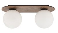 Lampa sufitowa brązowa FLORA 2 Sigma 33653 