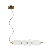 Lampa wisząca Nico LED 3000K Italux PND-8545-4H-AB-WH