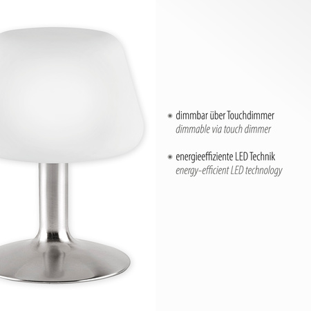 Lampka stołowa TILL LED Paul Neuhaus 4078-55 na dotyk