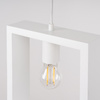 Lampa wisząca ARIES biała Sollux SL.1312