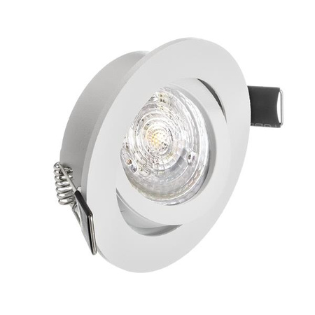 Oczko sufitowe okrągłe ruchome IP20 White EKZ336