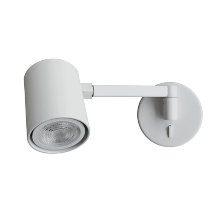 Kinkiet z wysięgnikiem Snow NEW biały 1xGU10 Light Prestige LP-731N/1WL WH