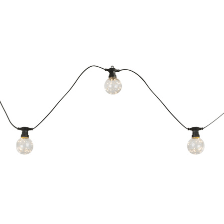 Lampa zewnętrzna łańcuch świetlny ALMAGA LED Globo 34090N