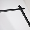 Czarna lampa podłogowa LED ONTARIO XL FLOOR DIMM SWITCH BK Azzardo AZ7300