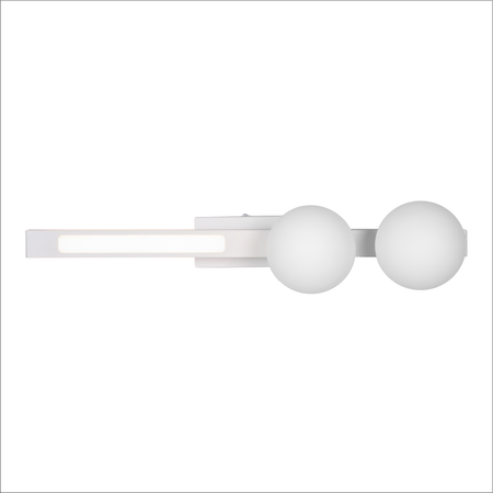 Kinkiet Magnet 13W+2xG9 3000/4000K Biały Milagro ML1139