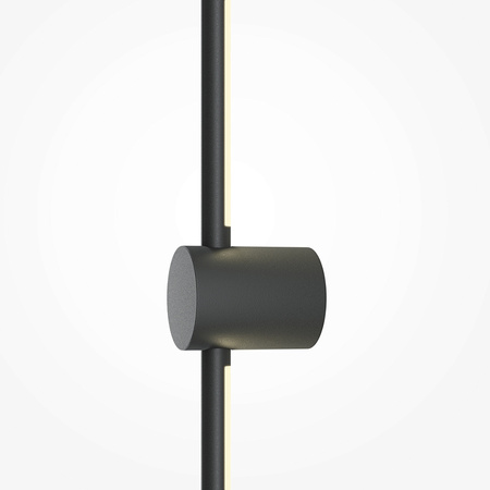 Czarny liniowy kinkiet LED 3000K 90cm podświetlający ściane Light stick MOD237WL-L11B3K Maytoni
