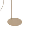 Lampa podłogowa w kolorze sabia z metalowym stożkowym kloszem 1xE27 CONO SABIA Tk Lighting 16211