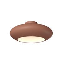Okrągła lampa sufitowa z aluminium w kolorze miedzianym 40cm AROS LED 3000K Maytoni MOD507CL-L12CK