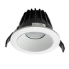 Okrągła biała oprawa podtynkowa LED 3000K IP54 Italux DG-090C/WK-WW/50