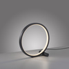 Lampka stołowa okrąg czarny MINI RITUS LED 3000K Just Light 15395-18