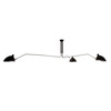 Lampa wisząca Davis trójramienna industrialna w kolorze czarnym 3xE27 Italux MDE610-3